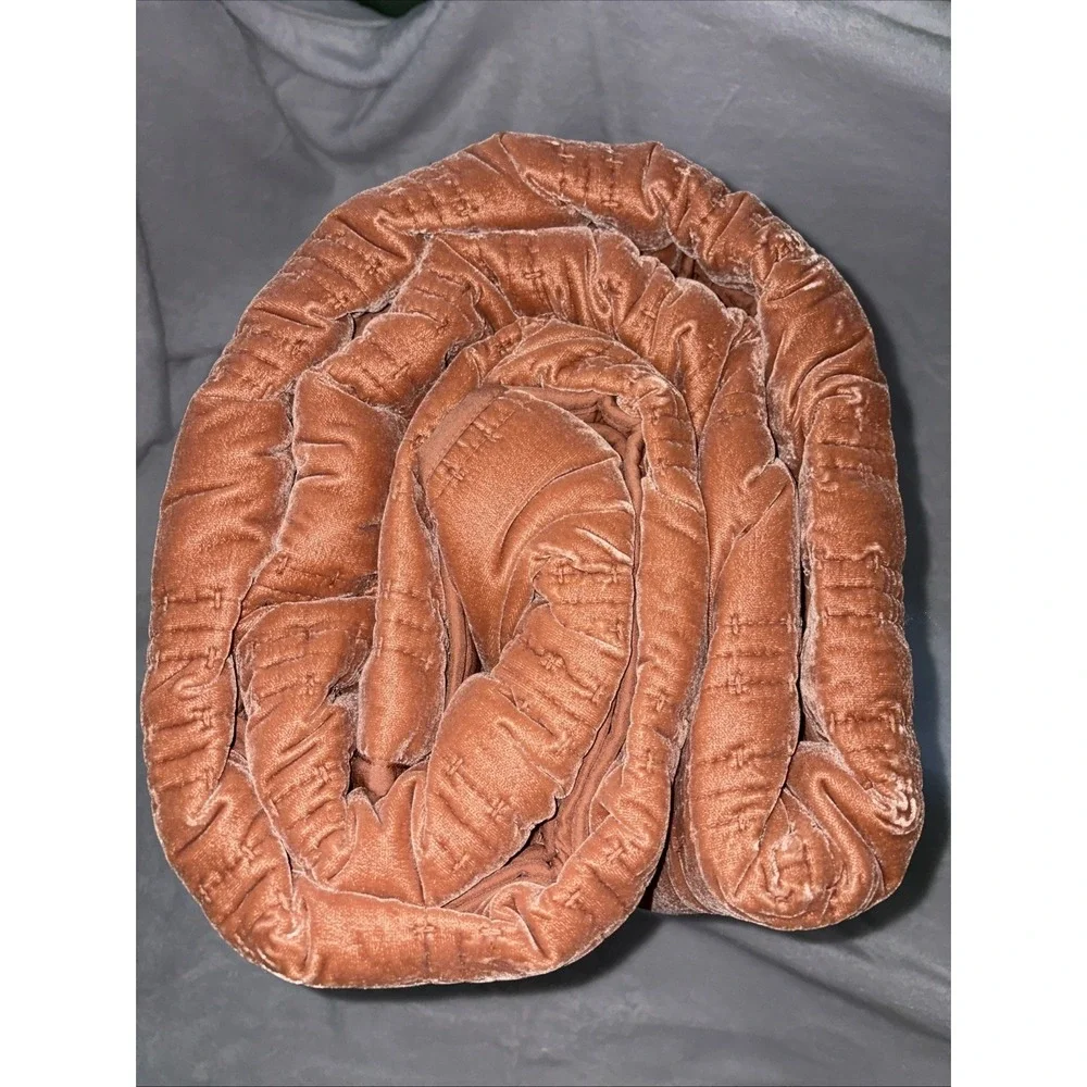 Threshold Lofty Velvet Quilt - Full / Queen In Pumpkin / Orange